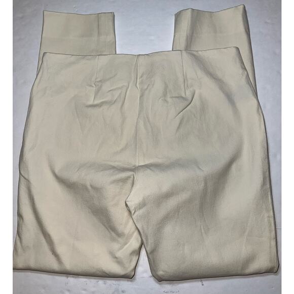 Lauren Ralph Lauren Pull On Chino Pants Women’s Size 8 Side Zip Elastic Waist - Picture 7 of 8